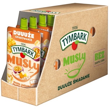 Mus Musly Tymbark mango marakuja 10x 170g