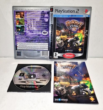 RATCHET & CLANK 3 PS2 CZYTAJ OPIS !!!
