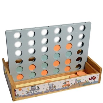 Gra logiczna dla dzieci 4 w rzędzie Adam Toys 3+