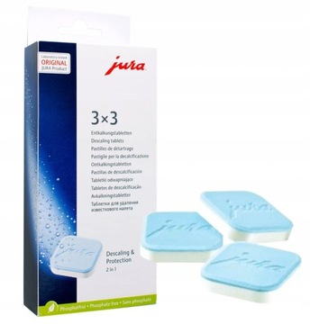 Jura Таблетки для 2-фазного удаления накипи 9 шт 3х3