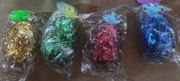 Gniotek ананасовый светодиодный светящийся поп-мягкий напиток от стресса