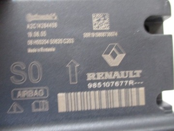 Сенсорный модуль AIRBAG RENAULT CLIO V 985107677R