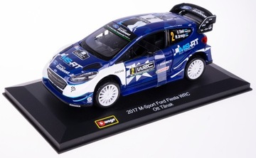 FORD FIESTA WRC OTT TANAK MODEL BBURAGO 1:32