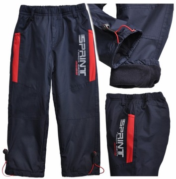 SPRINT SKI Spodnie Narciarskie ORTALION ocieplane (104 110 116 122 ) r 86