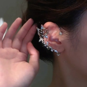 Korean Elf Butterfly Ear Cuff Without Piercing