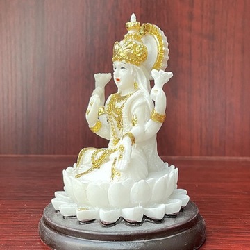 Статуя индуистской богини Лакшми, смола, Мурти Лакшми, декор стола, процветание