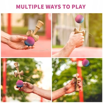 1 PC Drewniany Kendama Zabawki Rzuć i Catch Ball