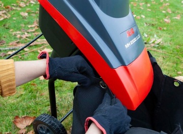 AL-KO 2500W НОЖЕВОЙ ИЗМЕЛЬЧИТЕЛЬ ВЕТОК ветки до 40 мм Корзина 50 л КОЛЕСА