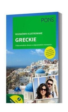 ROZMÓWKI ILUSTROWANE AUDIO - greckie PONS KSIĄŻKA