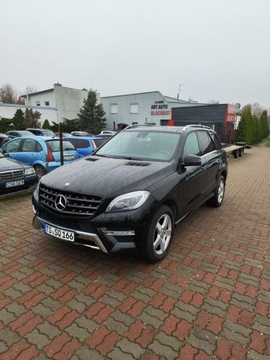 Mercedes Klasa M W166 2014 Samochód osobowy Mercedes ML 350 BluEtec 4 MATIC 2014 rok 3.0 D po opłatach