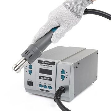 ПАЯЛЬНАЯ СТАНЦИЯ ГОРЯЧИМ ВОЗДУХОМ TECHREBAL RF 861DW 1000W QUICK