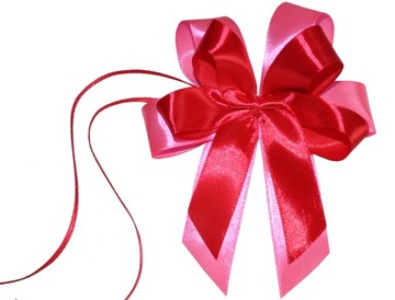 БАНТ, ПОДАРОК, атласная лента - 10 шт.