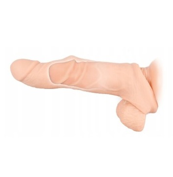 Przedłużka nakładka przedłużająca NATURE SKIN 21cm cyberskóra realistyczna