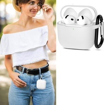 Etui silikonowe Vanfone do Apple AirPods 4 | 14 SUPER KOLORÓW DO WYBORU