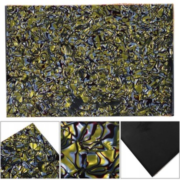 Материал листа гитарной накладки Пластиковая пластина