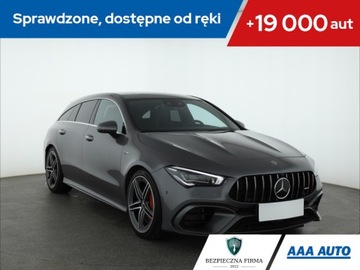 Mercedes CLA C118/X118 Shooting Brake AMG 2.0 45 S AMG 421KM 2020 Mercedes CLA 45 S AMG 4MATIC+, Serwis ASO, 4X4