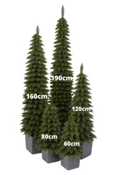 Елка Закопане SLIM в горшке диаметром 160см.