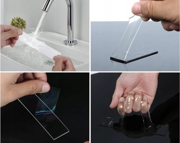 ЛЕНТА МОНТАЖНАЯ ДВУХСТОРОННЯЯ МНОГОРАЗОВАЯ NANO HEAVY DUTY 3м*2см*1мм