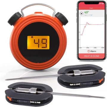 ЭЛЕКТРОННЫЙ ТЕРМОМЕТР ДЛЯ БАРБЕКЮ SMART ДВУХ ЗОНДОВ