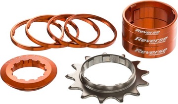 Reverse SingleSpeed Kit 13T pomarańcz Shimano 3/32