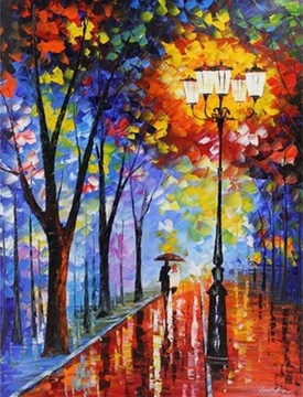 PARK JESIENNY 100/80 olej Leonid Afremov