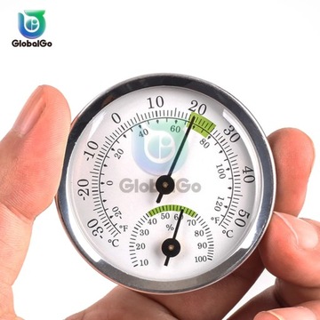 Mini Pointer Type Thermometer Hygrometer Indoor Room Electronic