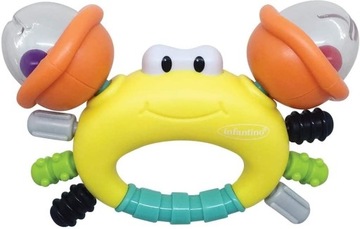 Infantino Grzechotka gryzaczek krab 304889