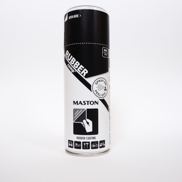 Maston Guma w sprayu - czarna satyna - 400ml