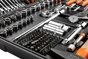 НАБОР ИНСТРУМЕНТОВ NEO КЛЮЧИ С ОТКРЫТЫМИ ТОРЦАМИ 143 ГОЛОВКИ EL 1/2 1/4 08-945