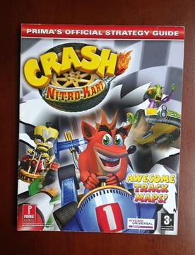 CASH NITRO KART PRIMA GAMES PS1 PSX PSONE PORADNIK STRATEGY GUIDE