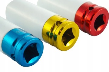 НАБОР УДАРНЫХ ГОЛОВОК 1/2 АЛЮМИНИЕВЫХ КОЛЕС 17-22 мм