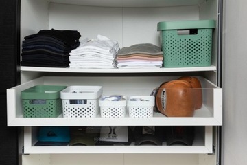 Контейнер ажурный CURVER Infinity белый 1,4л