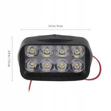 Электрическая светодиодная лампа для мотоцикла, светодиодная батарея