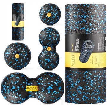 НАБОР РОЛИКОВЫХ МАССАЖНЫХ РОЛИКОВ 6 ЭЛЕМЕНТОВ.