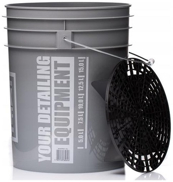 WORK STUFF BUCKET GREY WHEELS WIADRO + SEPARATOR
