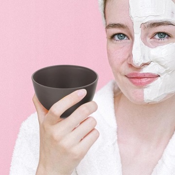 Силиконовая чаша-маска косметическая среднего размера