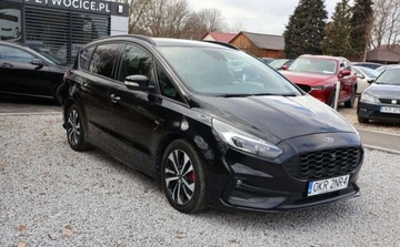 Ford S-Max II Van Facelifting 2.0 EcoBlue 190KM 2021 Ford S-Max LED, El. klapa bag. NAVI, Climatronic, Alcantara El. reg. foteli, zdjęcie 3