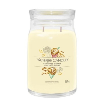 Banoffee Waffle - Yankee Candle duża świeca