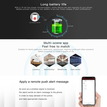4x детектор дыма Smart ZigBee