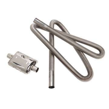 Выхлопная труба стояночного отопителя с глушителем