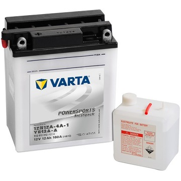 Akumulator motocyklowy Varta YB12A-A 12Ah 160A