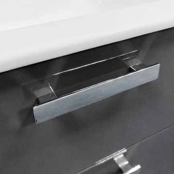 ШКАФ ПОД УМЫВАЛЬНИК В ВАННОЙ, ПОДВЕСНОЙ, ГЛЯНЦЕ 50