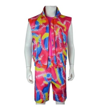 KEN ROLLER SKIN ФИТНЕС-НАряд 80-х, РОЗОВЫЙ l