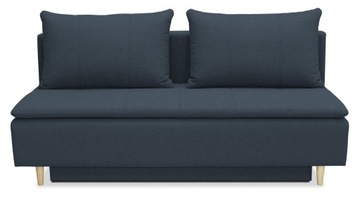 Rozkładana kanapa z funkcją spania i pojemnikiem na pościel sofa KLARA