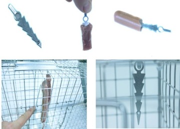 Живоловка Клетка для ловли кошек, куниц, норок, лисиц, БОЛЬШАЯ 82х20х27см