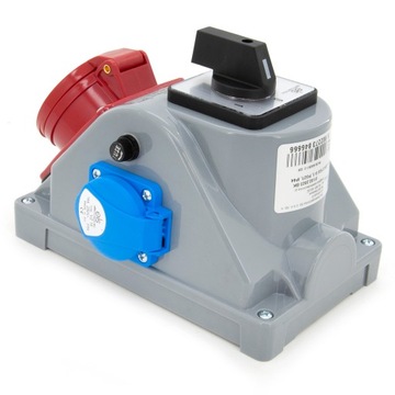 НАБОР РОЗЕТОК ДЛЯ РАСПРЕДЕЛИТЕЛЬНОГО ЩИТА 32А 2*230В 0-1