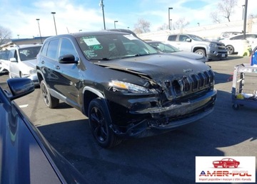 Jeep Cherokee V 2018 Jeep Cherokee LATITUDE, V6, od ubezpieczalni 3.2 Benzyna 275KM