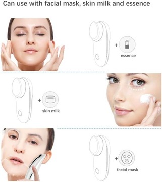 TOUCHBeauty masażer ultradźwiękowy do twarzy, jonowy lifting i oczyszczanie