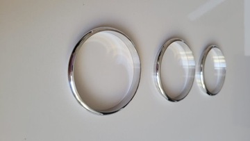 HLINÍK RÁMEČKY NA KNOFLÍKY VENTILACE ROVER 200,25,400,45,600,MG ZR,MG ZS