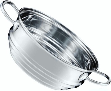 SITO DO GOTOWANIA NA PARZE metalowe STALOWY WKŁAD NA GARNEK 24 , 22 , 20 cm